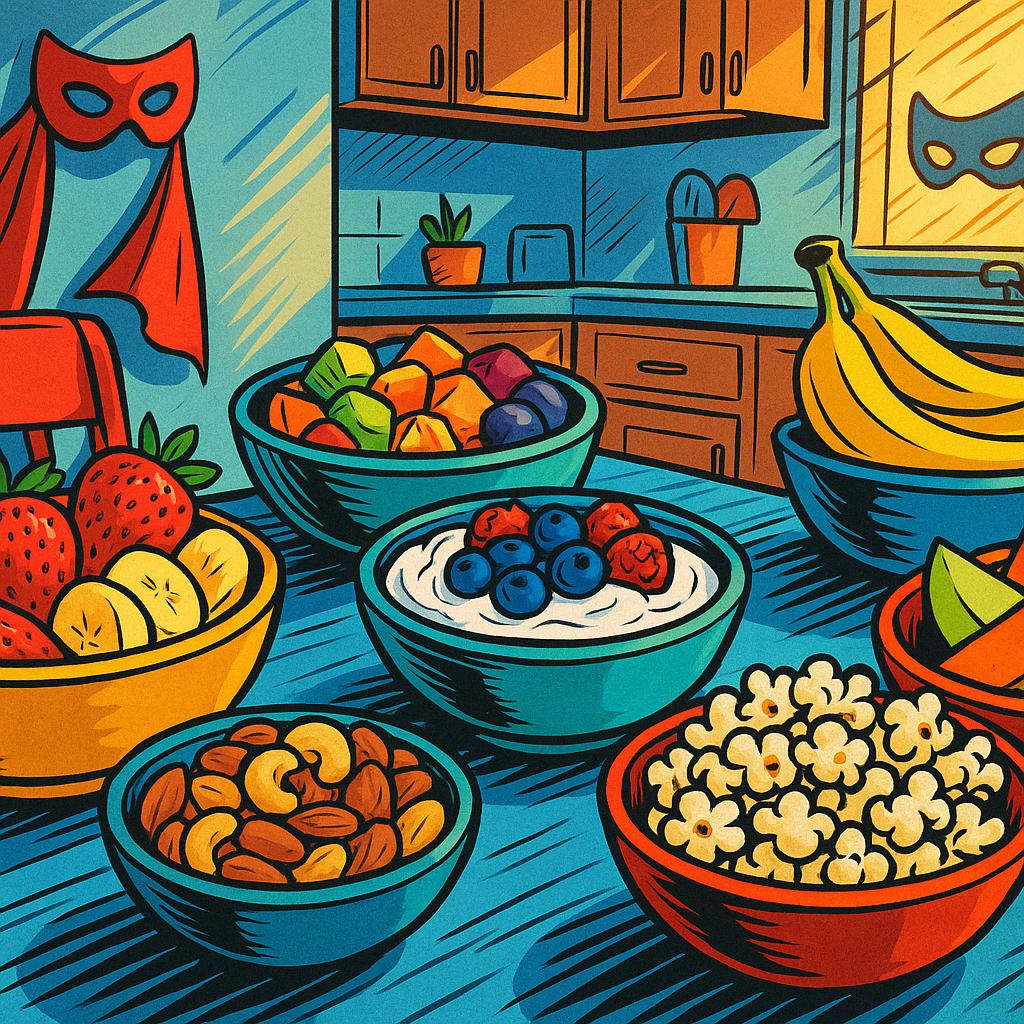 Superfood Showdown: Which Healthy Snack Would Your Favourite Hero Eat?