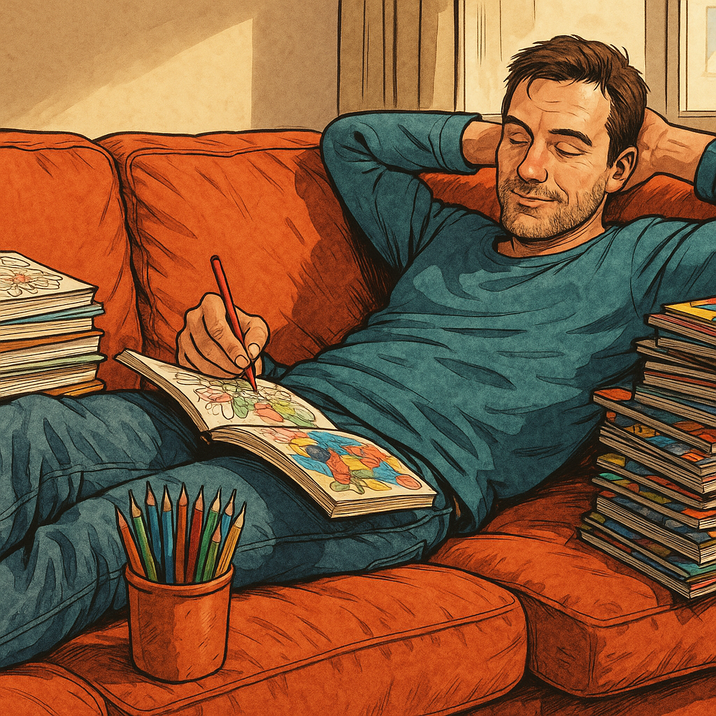 Why Adult Colouring Books Feel Like Reading Comics For Your Brain