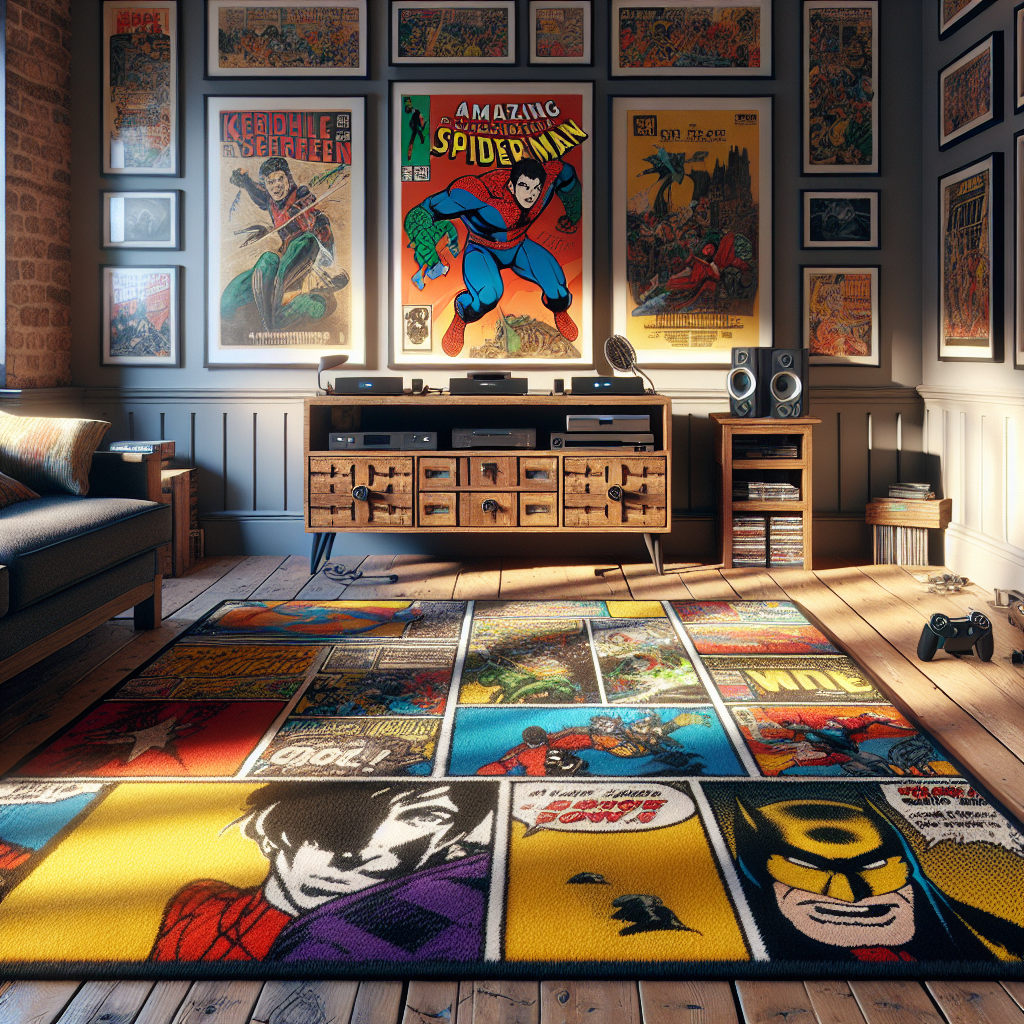 The Secret Life Of Superhero Flooring: Geeky Home Upgrades That Actually Make Sense