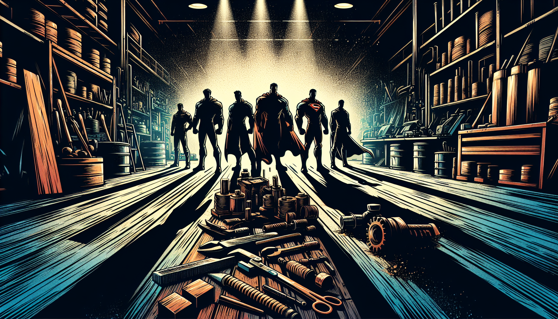 The Ultimate Workshop Showdown: Which Tool Has the Most Supervillain Energy?